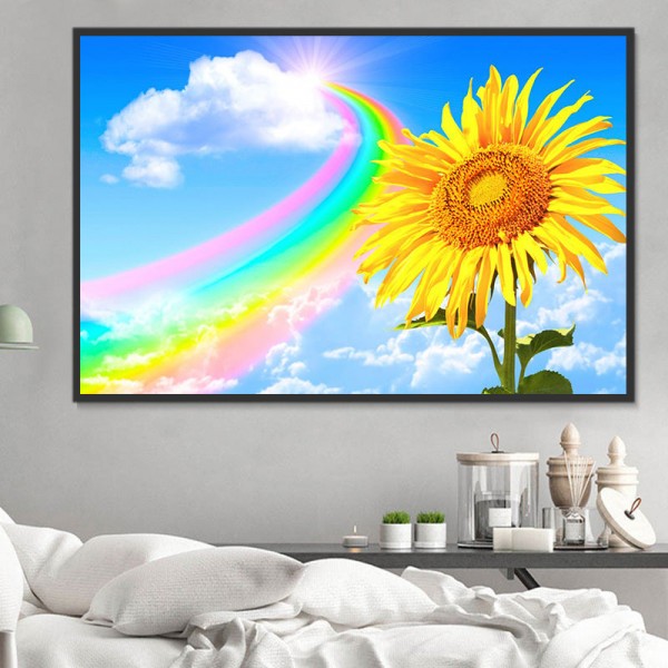 Girasole 5d Diy Kit Diamond Painting Pittura Di Diamante NO3263