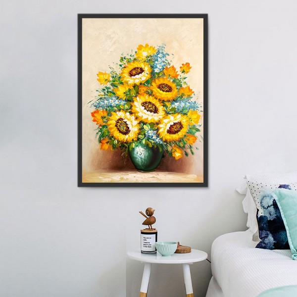 Girasole 5d Diy Kit Diamond Painting Pittura Di Diamante NO3255