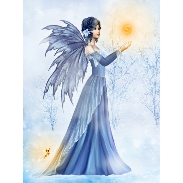 Fata 5d Diy Kit Diamond Painting Pittura Di Diamante NO3240