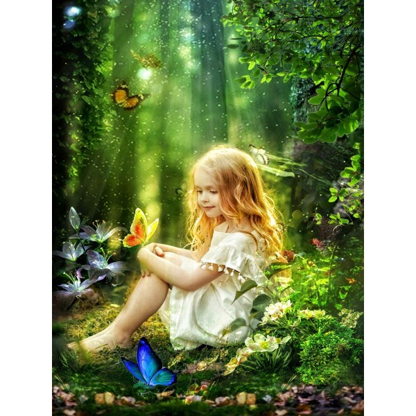 Fata 5d Diy Kit Diamond Painting Pittura Di Diamante NO3232