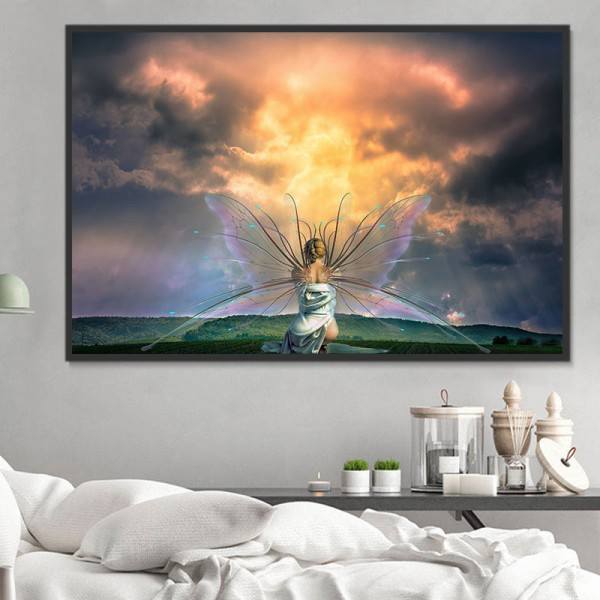 Fata 5d Diy Kit Diamond Painting Pittura Di Diamante NO3234