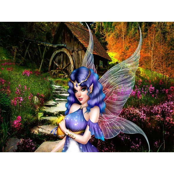 Fata 5d Diy Kit Diamond Painting Pittura Di Diamante NO3229