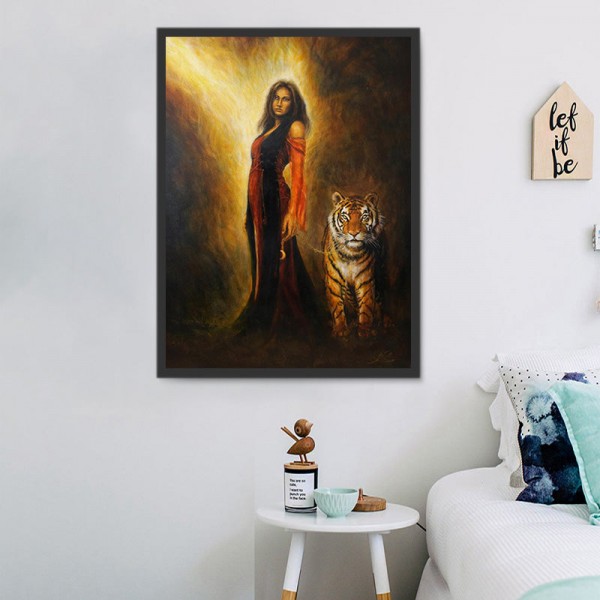 Animale E Umano 5d Diy Kit Diamond Painting Pittura Di Diamante NO3214