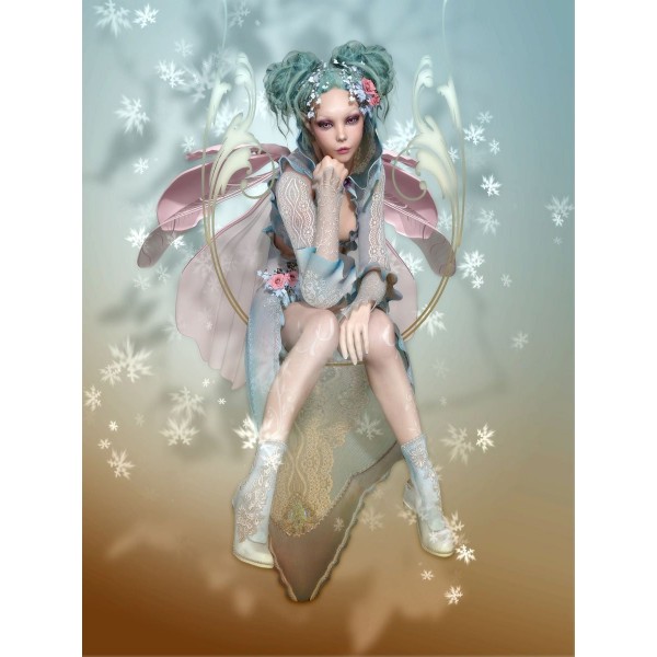 Fata 5d Diy Kit Diamond Painting Pittura Di Diamante NO3201