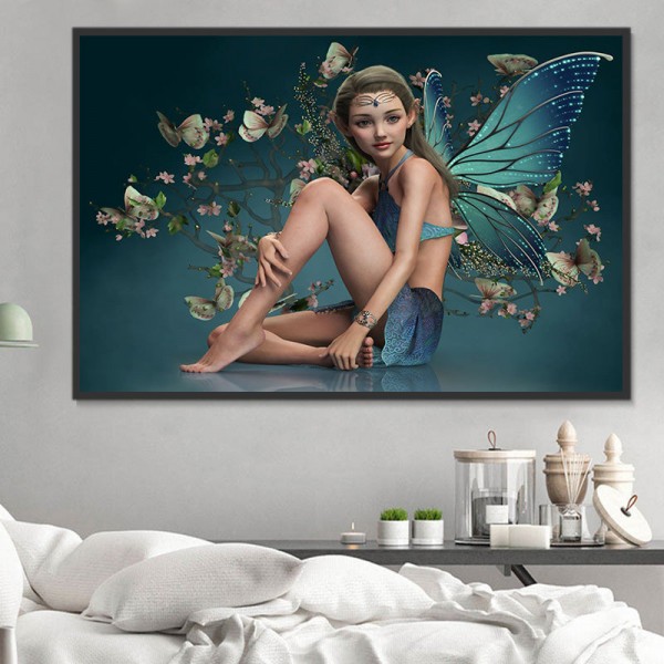 Fata 5d Diy Kit Diamond Painting Pittura Di Diamante NO3190