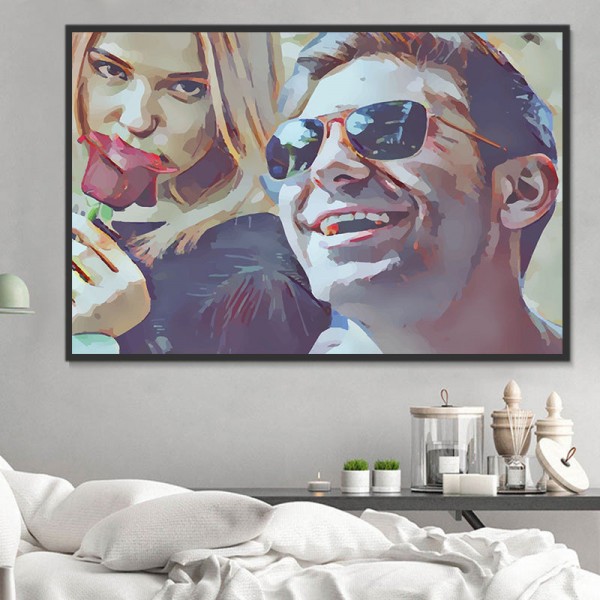 Ritratto 5d Diy Kit Diamond Painting Pittura Di Diamante NO3185