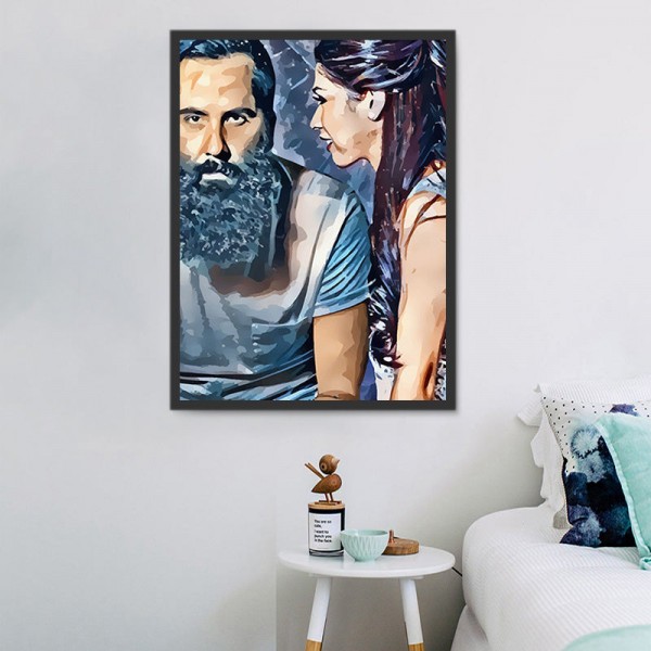 Ritratto 5d Diy Kit Diamond Painting Pittura Di Diamante NO3184