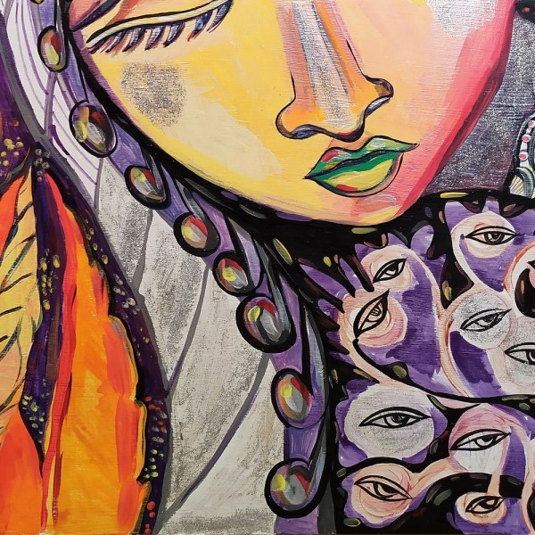 Ritratto 5d Diy Kit Diamond Painting Pittura Di Diamante NO3174