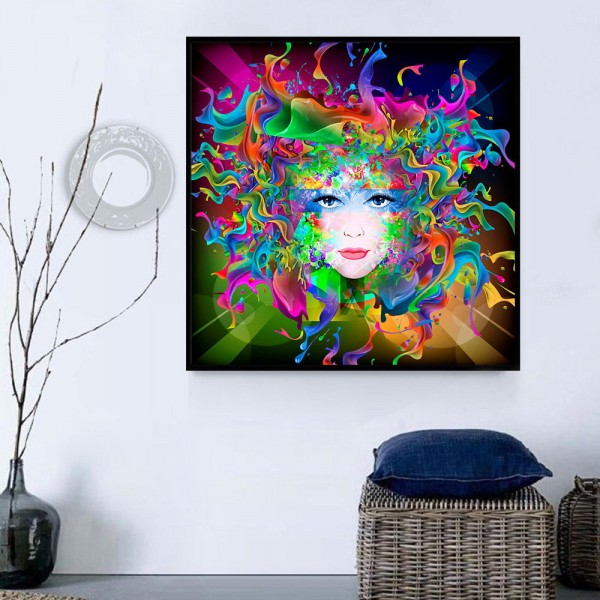 Ritratto 5d Diy Kit Diamond Painting Pittura Di Diamante NO3176