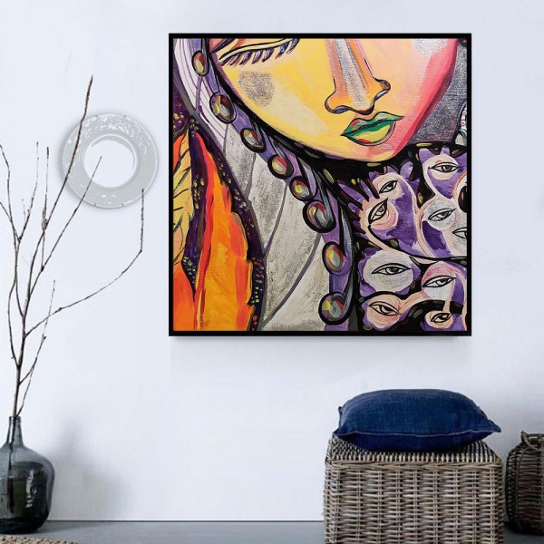 Ritratto 5d Diy Kit Diamond Painting Pittura Di Diamante NO3174