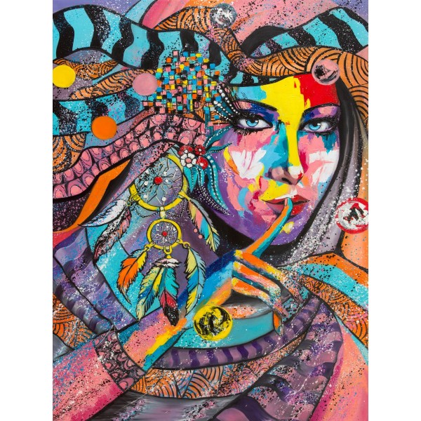 Ritratto 5d Diy Kit Diamond Painting Pittura Di Diamante NO3168