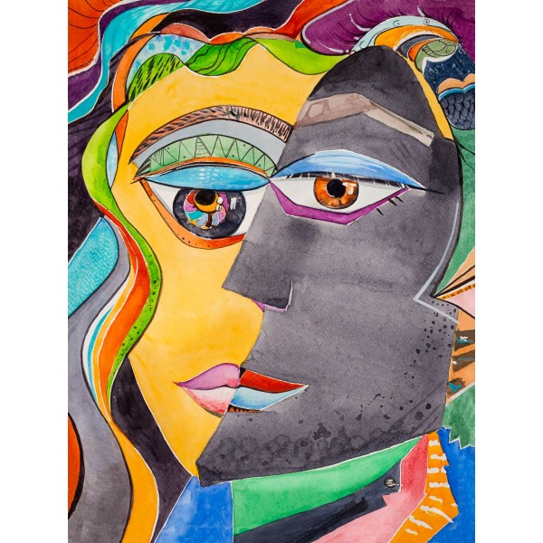 Ritratto 5d Diy Kit Diamond Painting Pittura Di Diamante NO3163