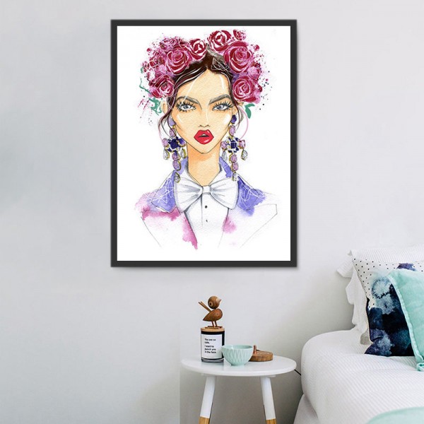 Ritratto 5d Diy Kit Diamond Painting Pittura Di Diamante NO3165