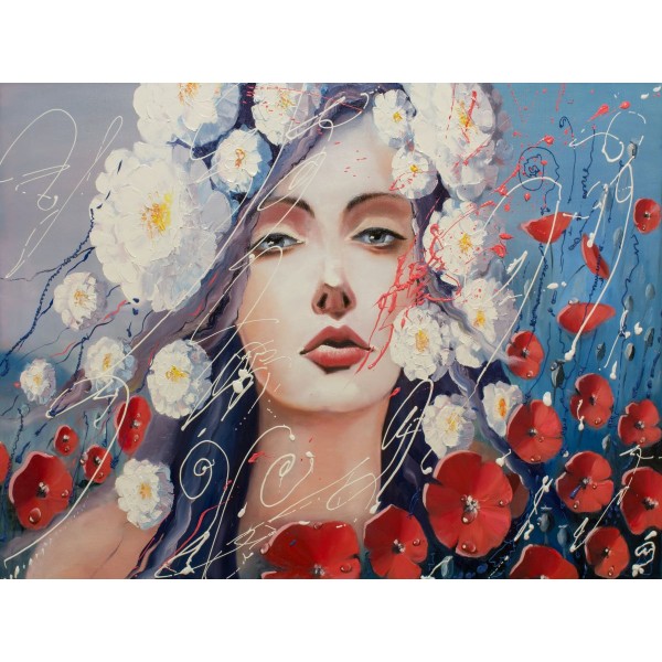 Ritratto 5d Diy Kit Diamond Painting Pittura Di Diamante NO3140