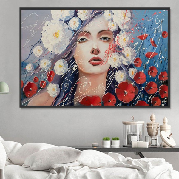 Ritratto 5d Diy Kit Diamond Painting Pittura Di Diamante NO3140