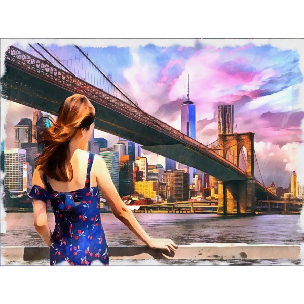 Ritratto 5d Diy Kit Diamond Painting Pittura Di Diamante NO3136