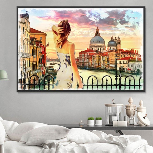 Ritratto 5d Diy Kit Diamond Painting Pittura Di Diamante NO3137