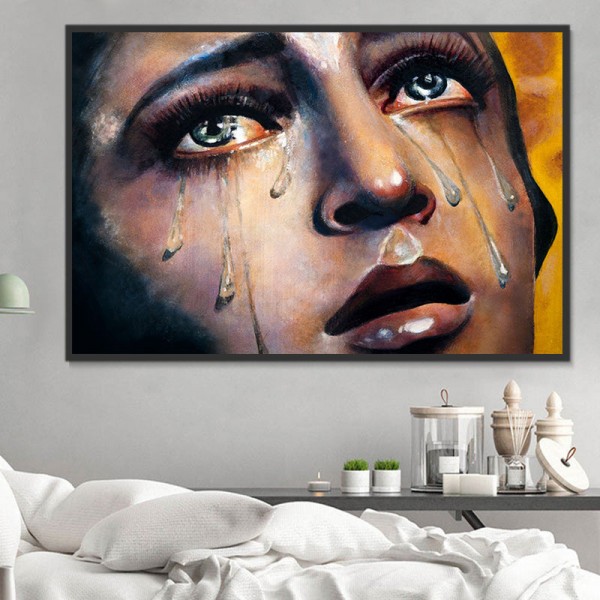 Ritratto 5d Diy Kit Diamond Painting Pittura Di Diamante NO3135