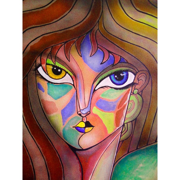 Ritratto 5d Diy Kit Diamond Painting Pittura Di Diamante NO3131