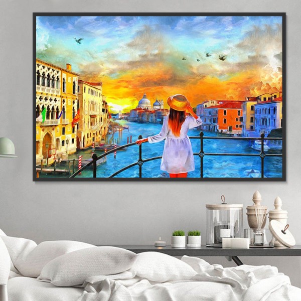 Ritratto 5d Diy Kit Diamond Painting Pittura Di Diamante NO3129