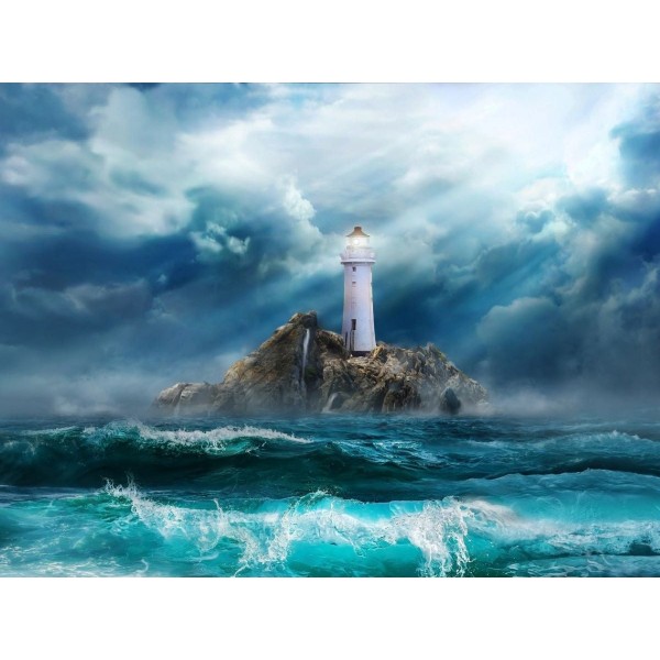 Faro 5d Diy Kit Diamond Painting Pittura Di Diamante NO3120