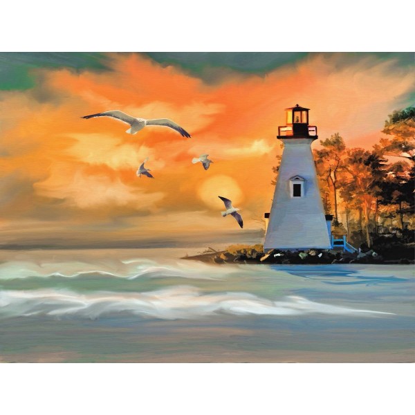 Faro 5d Diy Kit Diamond Painting Pittura Di Diamante NO3118