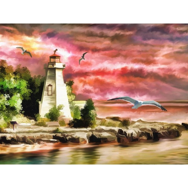 Faro 5d Diy Kit Diamond Painting Pittura Di Diamante NO3117