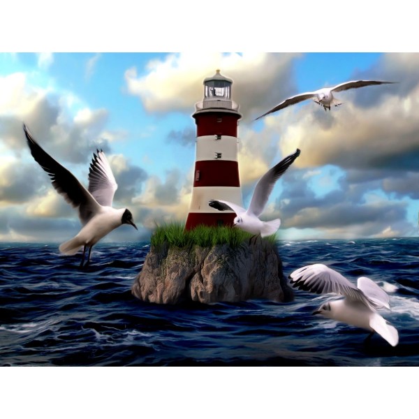 Faro 5d Diy Kit Diamond Painting Pittura Di Diamante NO3115