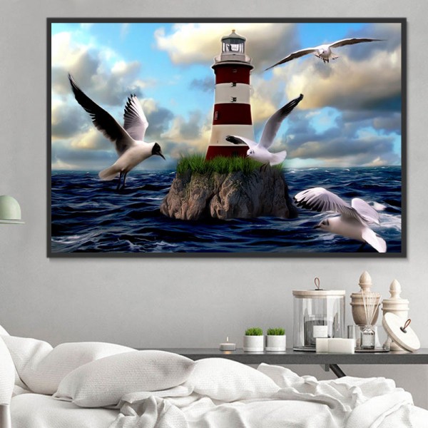 Faro 5d Diy Kit Diamond Painting Pittura Di Diamante NO3115