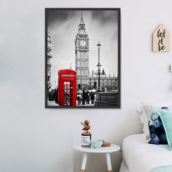 Londra 5d Diy Kit Diamond Painting Pittura Di Diamante NO3099