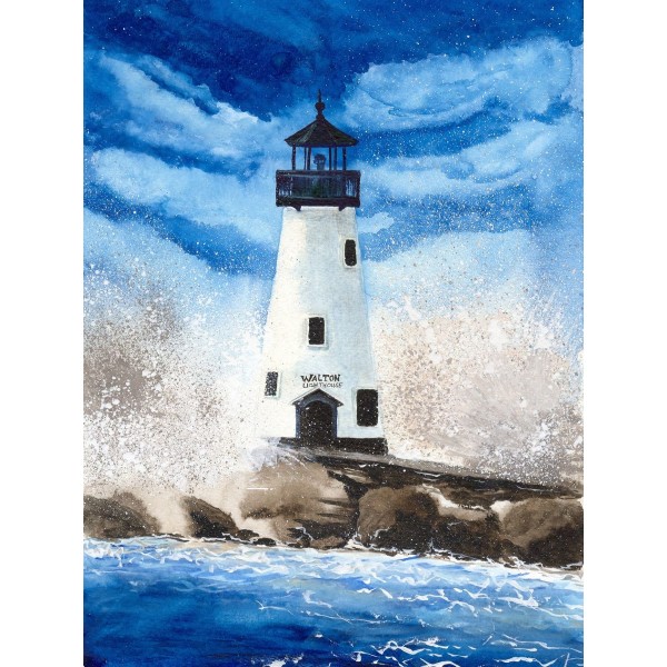 Faro 5d Diy Kit Diamond Painting Pittura Di Diamante NO3090