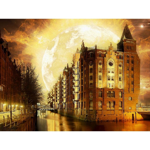 Paesaggio 5d Diy Kit Diamond Painting Pittura Di Diamante NO3038