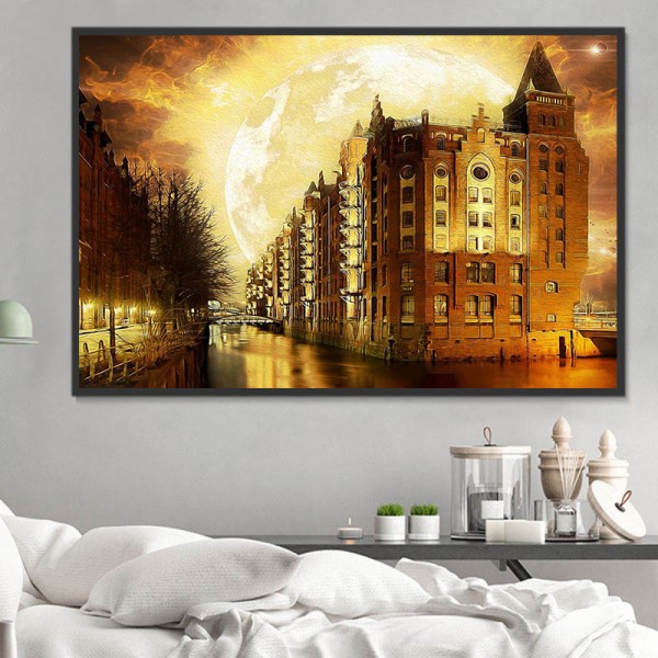 Paesaggio 5d Diy Kit Diamond Painting Pittura Di Diamante NO3038