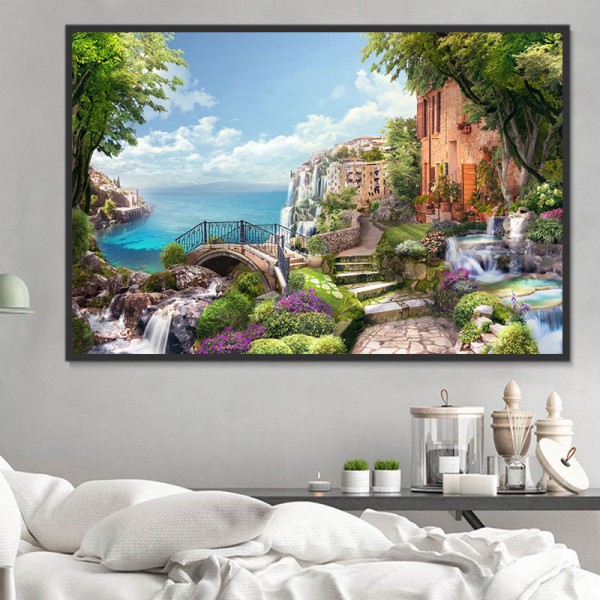 Paesaggio 5d Diy Kit Diamond Painting Pittura Di Diamante NO3034