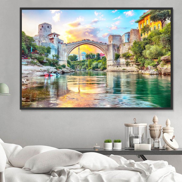 Paesaggio 5d Diy Kit Diamond Painting Pittura Di Diamante NO3031