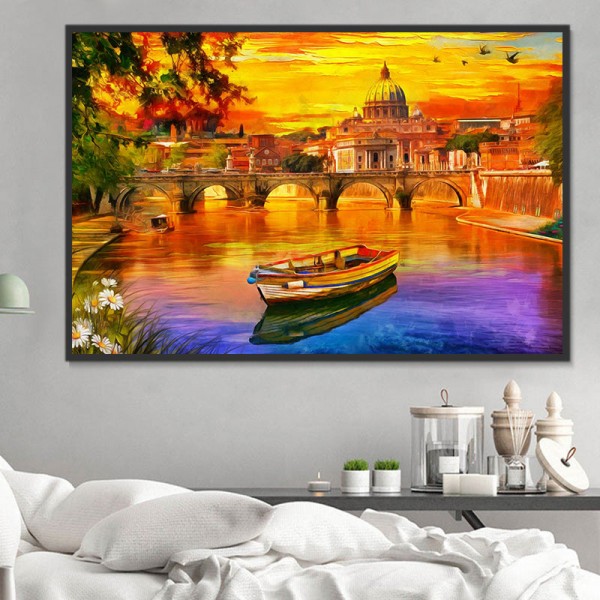 Paesaggio 5d Diy Kit Diamond Painting Pittura Di Diamante NO3020