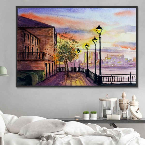 Paesaggio 5d Diy Kit Diamond Painting Pittura Di Diamante NO3016