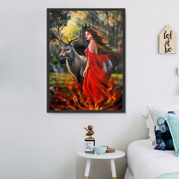 Cervo 5d Diy Kit Diamond Painting Pittura Di Diamante NO2884