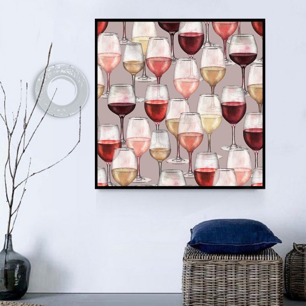 Vino 5d Diy Kit Diamond Painting Pittura Di Diamante NO2782