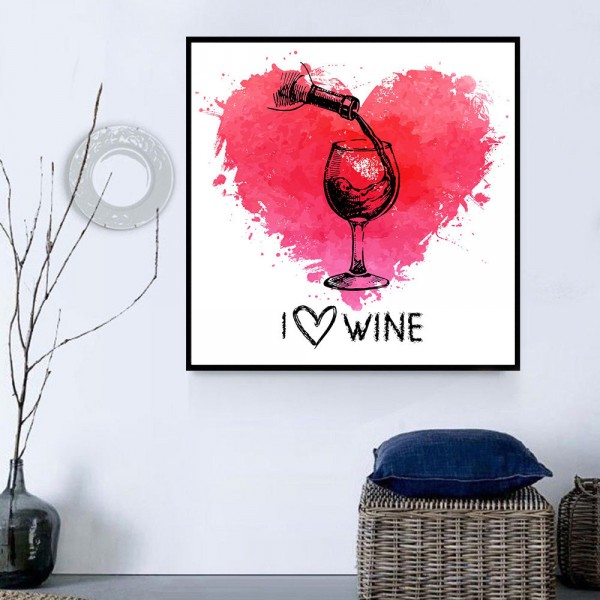 Vino 5d Diy Kit Diamond Painting Pittura Di Diamante NO2781