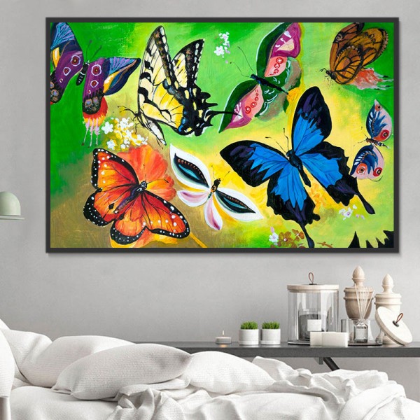 Farfalla 5d Diy Kit Diamond Painting Pittura Di Diamante NO2730