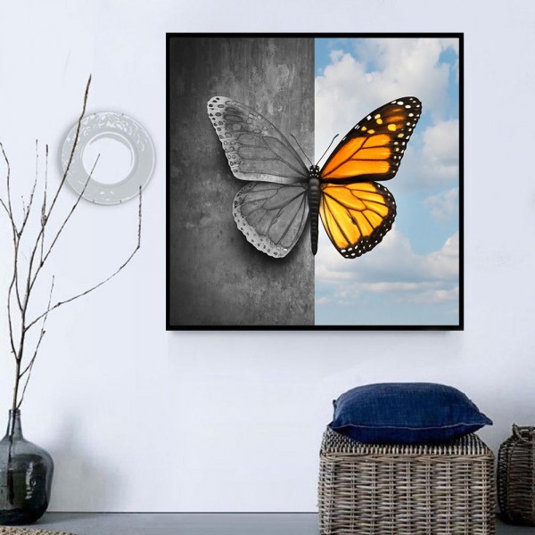 Farfalla 5d Diy Kit Diamond Painting Pittura Di Diamante NO2725