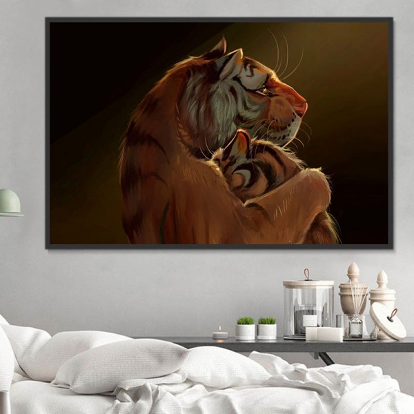 Tigre 5d Diy Kit Diamond Painting Pittura Di Diamante NO2704