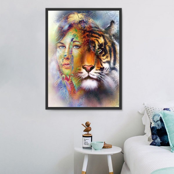 Tigre 5d Diy Kit Diamond Painting Pittura Di Diamante NO2701