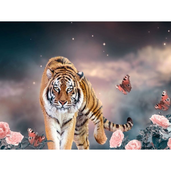 Tigre 5d Diy Kit Diamond Painting Pittura Di Diamante NO2697