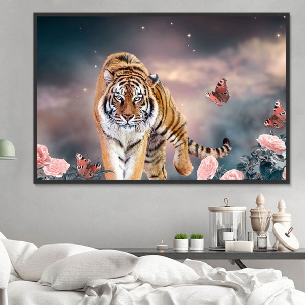 Tigre 5d Diy Kit Diamond Painting Pittura Di Diamante NO2697