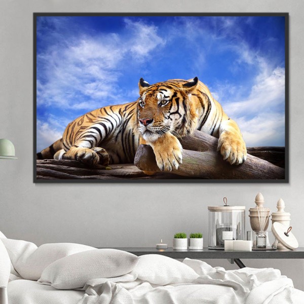 Tigre 5d Diy Kit Diamond Painting Pittura Di Diamante NO2676