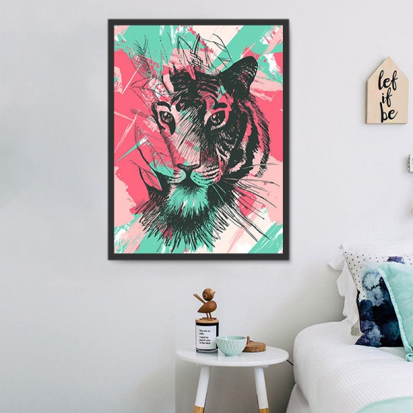 Tigre 5d Diy Kit Diamond Painting Pittura Di Diamante NO2667