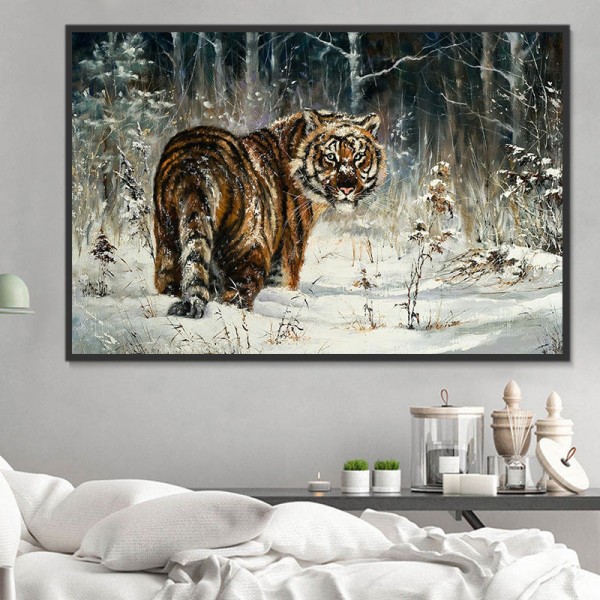 Tigre 5d Diy Kit Diamond Painting Pittura Di Diamante NO2656