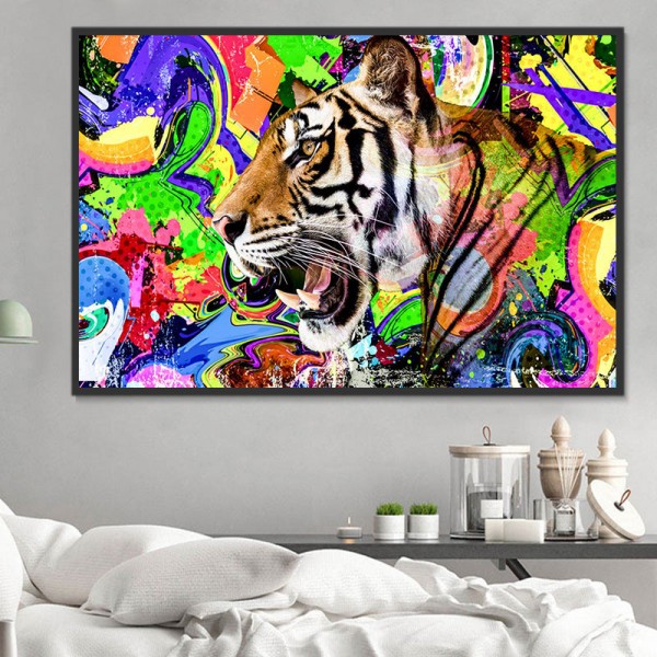 Tigre 5d Diy Kit Diamond Painting Pittura Di Diamante NO2646